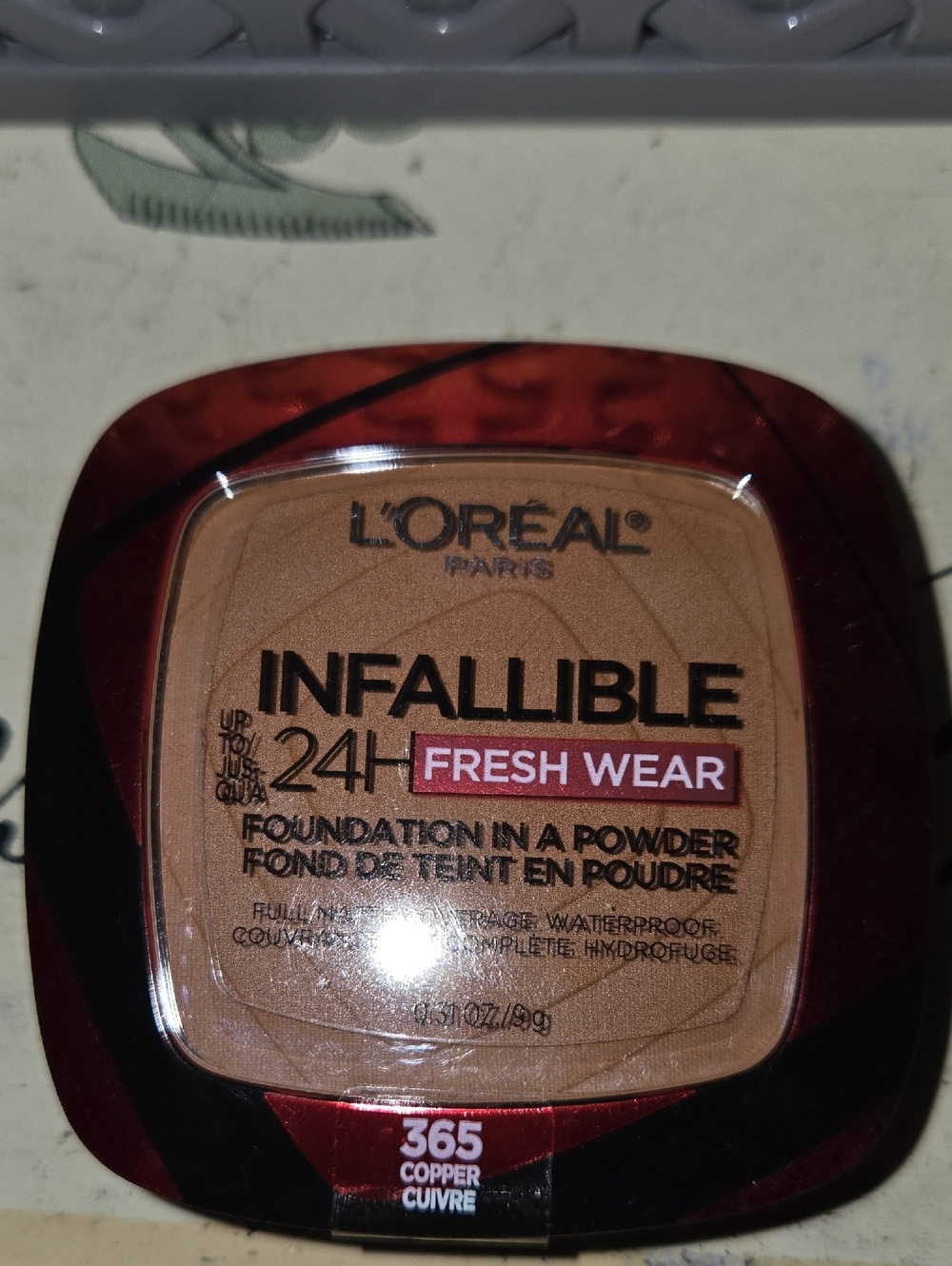 L'Oréal Infallible Fresh Wear Foundation In A Powder - 365 Copper Beige
